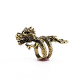 Spiral Dragon Ring