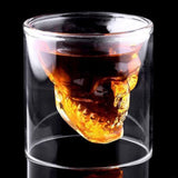 Transparent Skull Head Doomed Glass