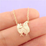 Baby Fox Charm Necklace