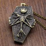Nightmare Before Christmas Stainless Steel Pocket Watch