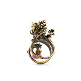 Spiral Dragon Ring