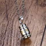 Spiritual Pendant Necklace - Meaeguet Om Mani Padme Hum