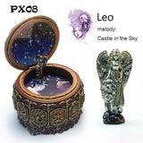 Zodiac 12 Signs LED Lights Musical Box - Castle In The Sky