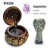 Zodiac 12 Signs LED Lights Musical Box - Castle In The Sky