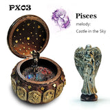 Zodiac 12 Signs LED Lights Musical Box - Castle In The Sky