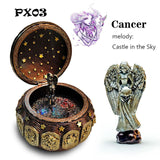 Zodiac 12 Signs LED Lights Musical Box - Castle In The Sky