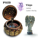 Zodiac 12 Signs LED Lights Musical Box - Castle In The Sky