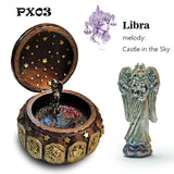 Zodiac 12 Signs LED Lights Musical Box - Castle In The Sky