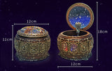Zodiac 12 Signs LED Lights Musical Box - Castle In The Sky