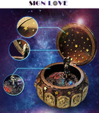 Zodiac 12 Signs LED Lights Musical Box - Castle In The Sky