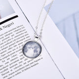 Glow In The Dark Moon Necklace