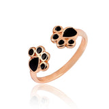Cat Paw Print Ring