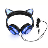 Led Cat Ear Headphones - With Glowing Ears