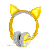 Led Cat Ear Headphones - With Glowing Ears