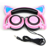 Led Cat Ear Headphones - With Glowing Ears