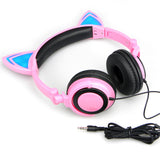 Led Cat Ear Headphones - With Glowing Ears