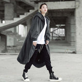 Irregular Asymmetric Boyfriend Long Coat