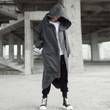 Irregular Asymmetric Boyfriend Long Coat