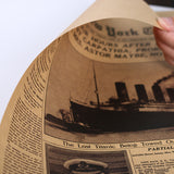 Classic The New York Times History Poster Titanic Shipwreck