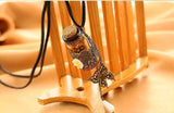 Retro Cork Wish Bottle Necklace