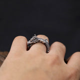 Cubic Zirconia Dragon Ring