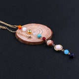 Galaxy Natural Stone Necklace