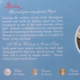 Make a wish Necklace with 100% Real Natural Pearl