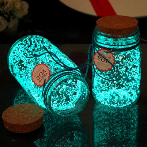 DIY Glow In The Dark Fluorescent Wishing Bottle