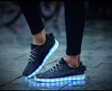 Adults Unisex LED Rechargable Glow Shoe