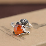 Stone Fox Ring