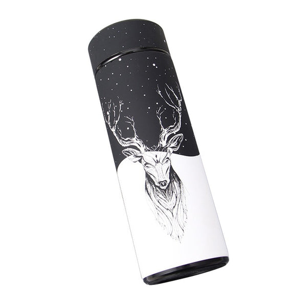 Reindeer Thermos Flask - Stainless Steel