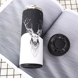 Reindeer Thermos Flask - Stainless Steel
