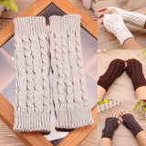 Crochet Knitting Faux Mitten