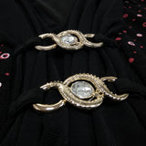 Diamonds Brooch Vintage Blouse