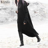Irregular Oversized Long Sleeve Fleece Hoodie