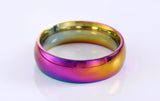 Titanium Steel Rainbow Color Ring