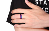 Titanium Steel Rainbow Color Ring