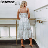 Backless Midi Dress