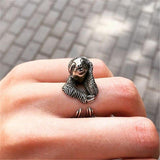 Adjustable Sloth Ring