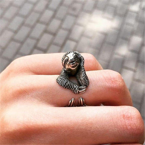 Adjustable Sloth Ring