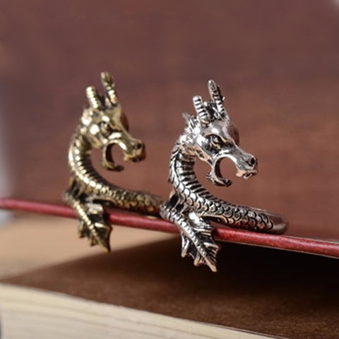 Dragon Charms Ring