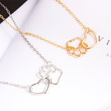 Heart x Paw Necklace
