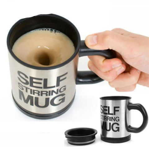 Self Stirring Stainless Steel Mug