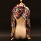 Tartan Plaid Blanket Scarf