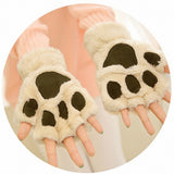 Bear Claw Fingerless Gloves