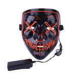 LED Light Up Halloween Mask