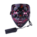 LED Light Up Halloween Mask