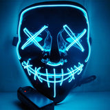 LED Light Up Halloween Mask