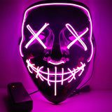 LED Light Up Halloween Mask