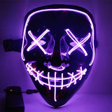 LED Light Up Halloween Mask